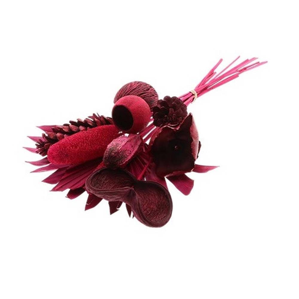 Trockenblumen Strauss Exotic rosa L55cm