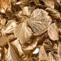 Präparierte Hortensie Metallic Gold