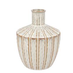 Keramik Vase Sifan weiss 19x19x25cm