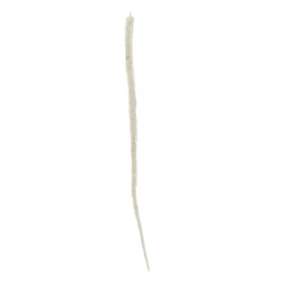 Hänger Eiszapfen weiss Glitzer L80cm D03cm