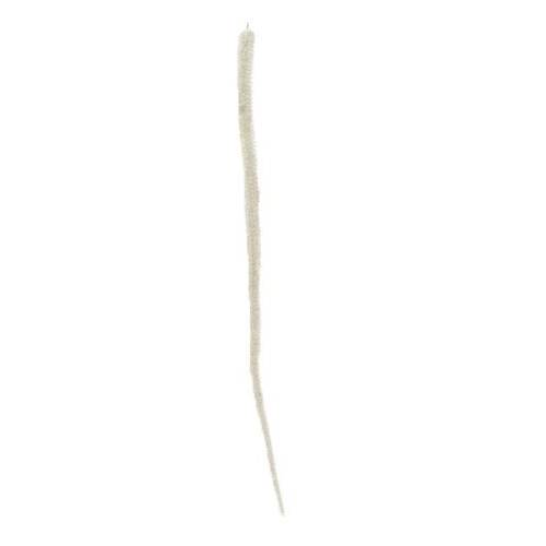 Hänger Eiszapfen weiss Glitzer L80cm D03cm