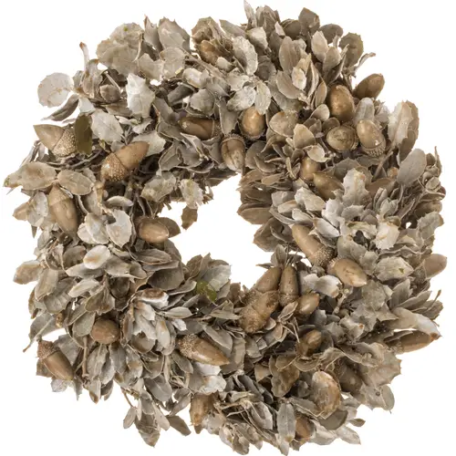 Kranz Steineich Antique caramel Wachs D30cm