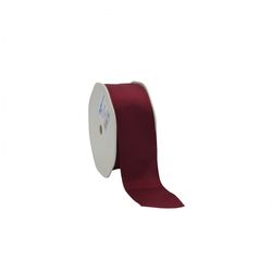 Band Stoff+Draht weinrot 38mm 20m