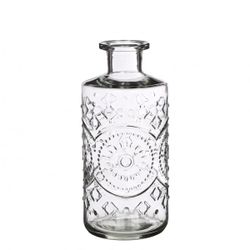 Glas Flasche Berlin D09cm H21cm