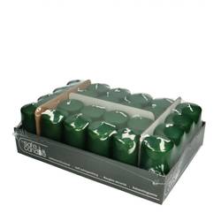 Stumpfkerze Safe dunkel grün D05cm H10cm