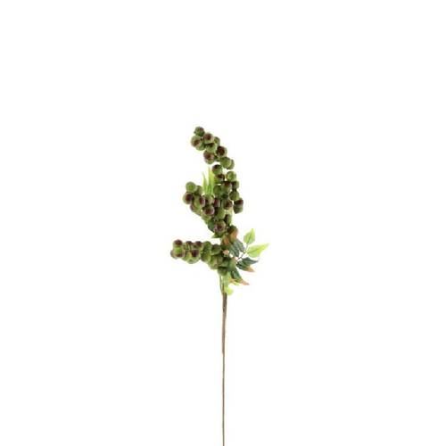 Seiden Berry Sugar grün L80cm 