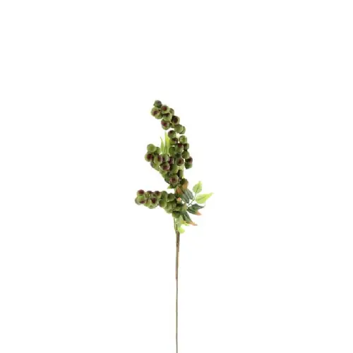 Seiden Berry Sugar grün L80cm 