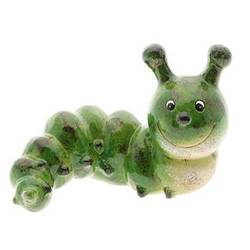 Wurm grün D23cm H18cm