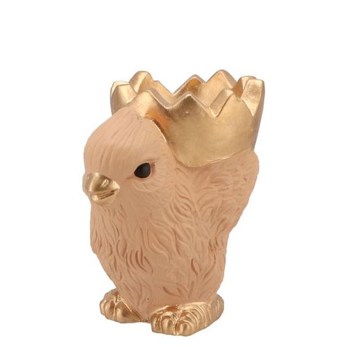 Schale Huhn hell orange 14x09.5x14cm