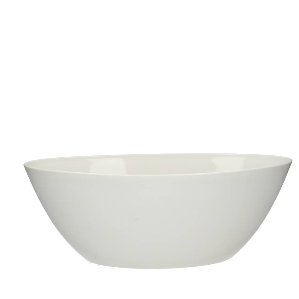Kunststoff Schale weiss 36x14x13cm