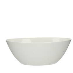 Kunststoff Schale weiss 36x14x13cm