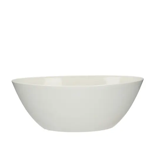 Kunststoff Schale weiss 36x14x13cm