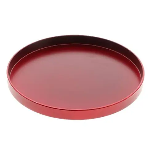 Melamine Teller rot D22cm H02cm