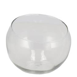 Glas Eco Vase Bob D10.5cm H12cm
