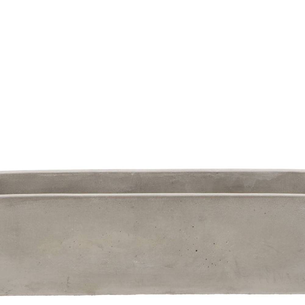 Beton Schale Rechteck 35x08x09cm