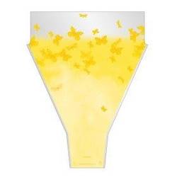 Tüte Papillon gelb 50x35x10 x50