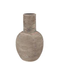 Keramik Vase Romy braun D19cm H25cm