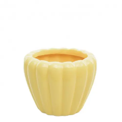Keramik Topf Eva Tgelb D13cm H10.5cm