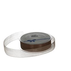 Band Organza braun 25mm 25mm 50m