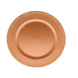 Melamine Teller kupfer D33cm H02cm