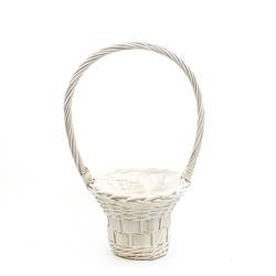 Korb Henkel Chip weiss 20x14/41cm 