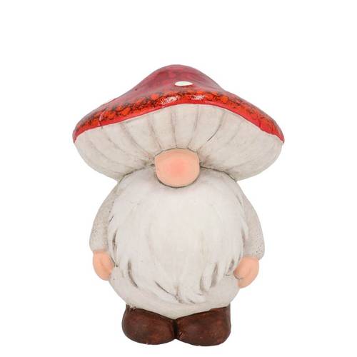 Gnome/Pilz Wonderland 11x10x14cm
