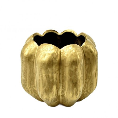 Keramik Faro gold D20cm H18cm