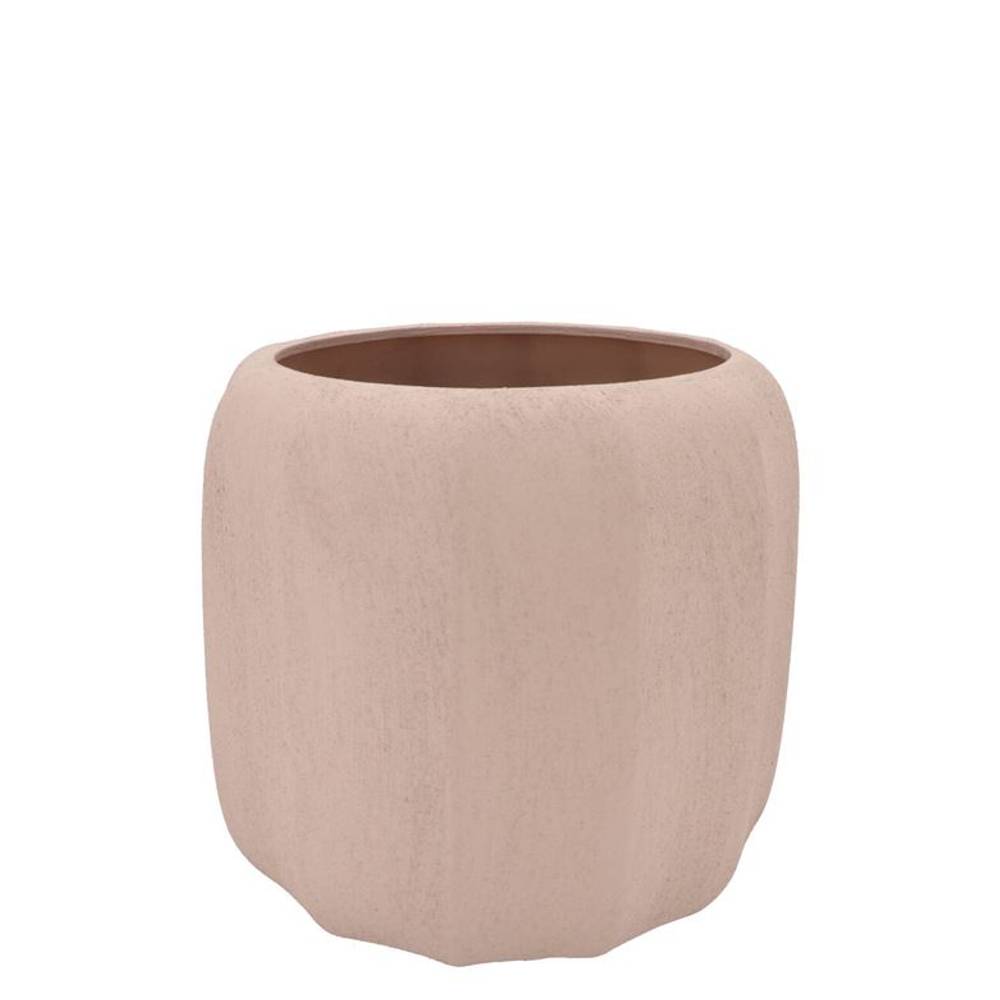 Keramik Übertopf Sidney Sand 17x17x16cm