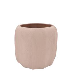 Keramik Übertopf Sidney Sand 17x17x16cm