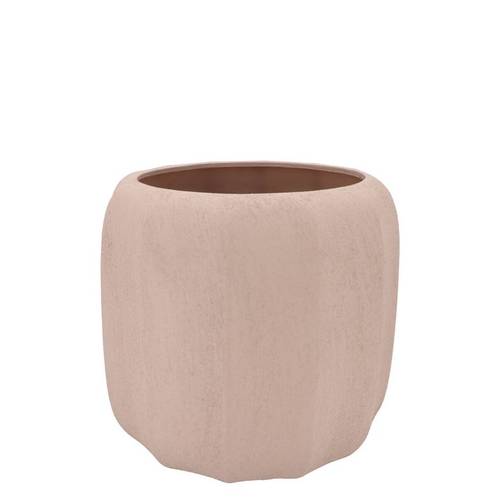 Keramik Übertopf Sidney Sand 17x17x16cm