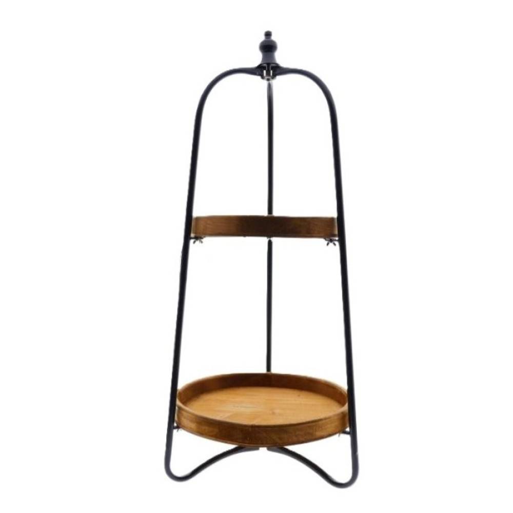 Etagere Hijan Holz D40cm H97.5cm
