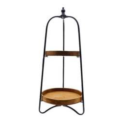 Etagere Hijan Holz D40cm H97.5cm