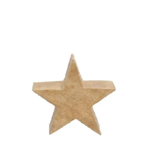 Stern braun 14x04x14cm 