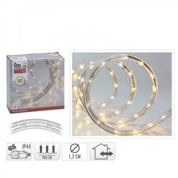 Girlande LED draussen warm weiss 9m