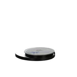 Band Satin schwarz 10mm 25m
