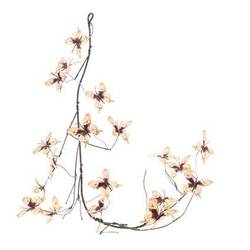 Girlande Schmetterling creme L150cm