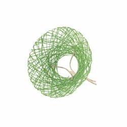 Strausshalter Papierweb Lime D20cm