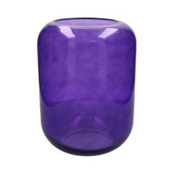 Glas Vase Aunton lila D28cm H38cm