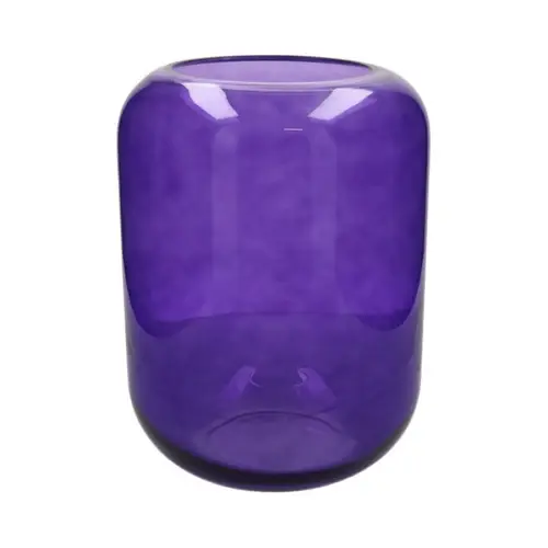 Glas Vase Aunton lila D28cm H38cm