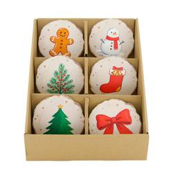 Untersetzer Weihnachten mix 10x10cm
