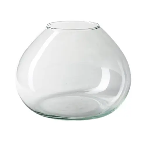 Glas Vase Dallas rund D25cm H20cm