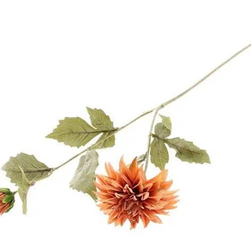 Seiden Dahlia Flora orange L65cm