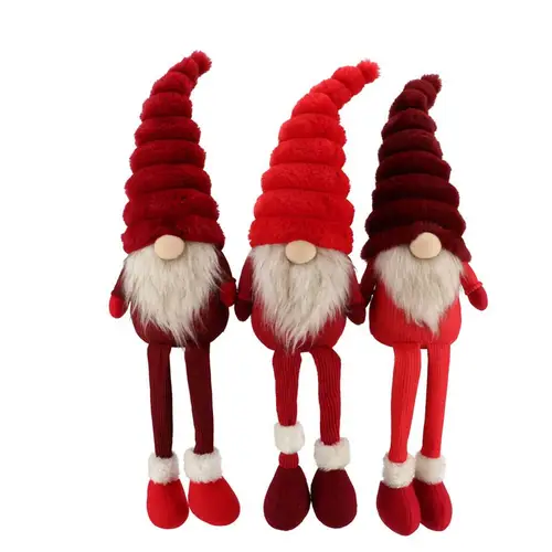 Gnome Jolly mix Teddy rot 18x12x60cm