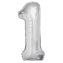 Ballon 1 silber 85cm