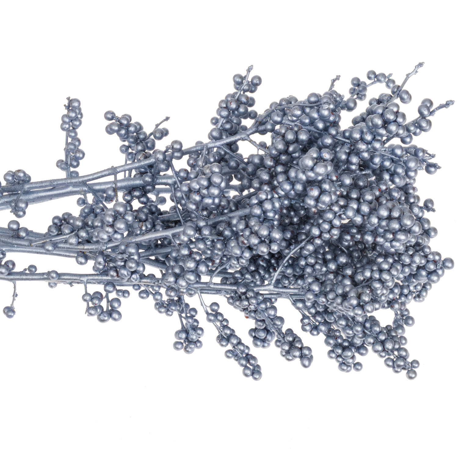 Ilex blau metallic light blau gefarbt 70cm