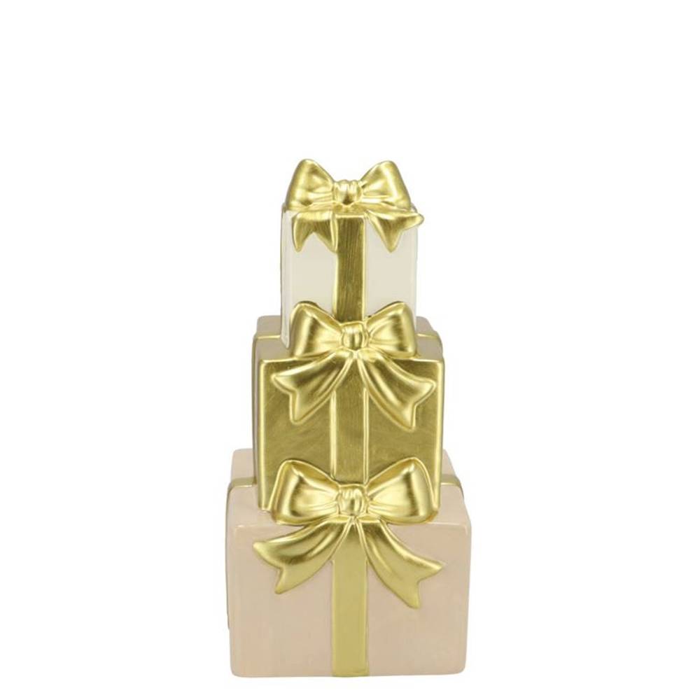 Kerzenständer Joy Gift creme D10cm H21cm
