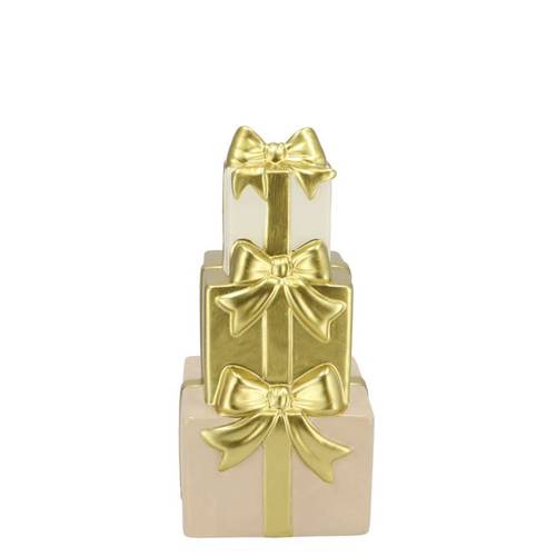 Kerzenständer Joy Gift creme D10cm H21cm