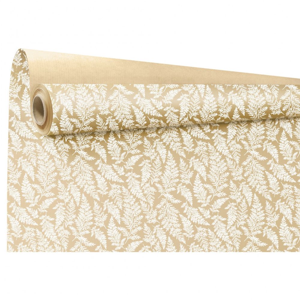 Papier Rolle 80cm Cyrielle weiss 40cm