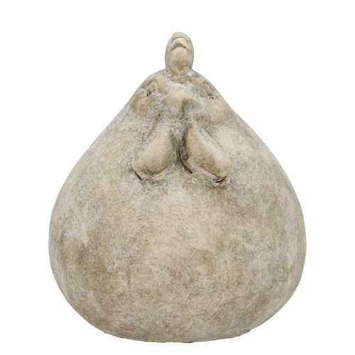 Beton Henne grau 17x16x19cm