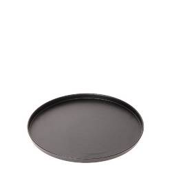 Teller Metall Sarlek schwarz D35.5cm H02cm